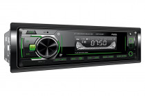 Автомагнитола 1din AURA AMH-204BT зеленая подсветка - 1