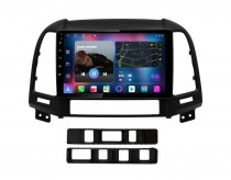 Hyundai Santa Fe 2005-2012 Установочный комплект 9" FarCar 008LR_FM9 черная - 1