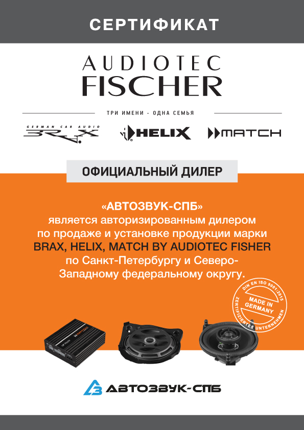 Сертификат Match, Brax, Helix